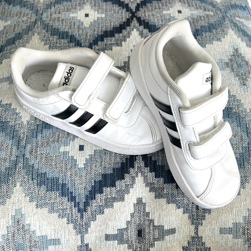 Kids adidas sneakers size 9